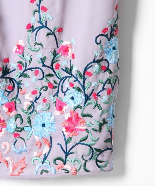 GRACE CONTINENTAL / グレースコンチネンタル ドレス | フラワースパン刺繍ワンピース | 詳細5