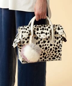 GRACE CONTINENTAL / グレースコンチネンタル キーホルダー・ストラップ | 配色フォックスファーチャーム