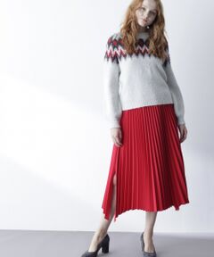 GRACE CONTINENTAL / グレースコンチネンタル ミニ・ひざ丈スカート | ツイルプリーツスカート