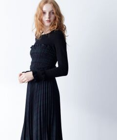 GRACE CONTINENTAL / グレースコンチネンタル ニット・セーター | フリルカフスニットトップ