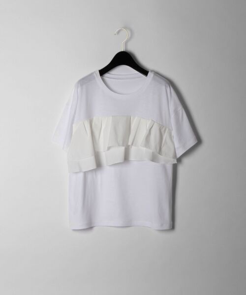 GRACE CONTINENTAL / グレースコンチネンタル Tシャツ | フリルレイヤードTシャツ | 詳細3