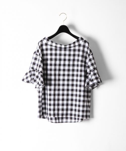 GRACE CONTINENTAL / グレースコンチネンタル Tシャツ | ギンガムフレアートップ | 詳細8