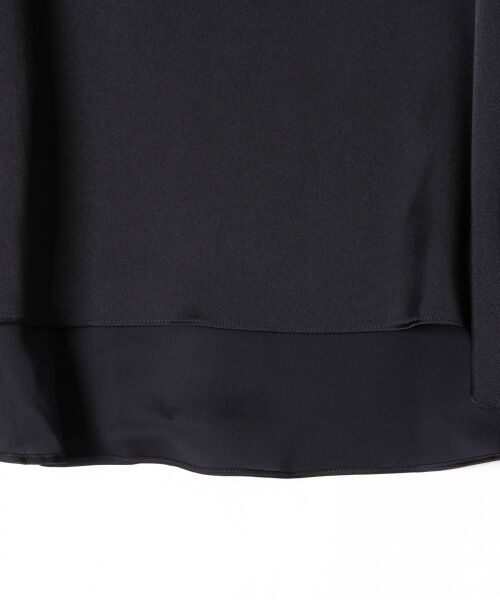 GRACE CONTINENTAL / グレースコンチネンタル Tシャツ | サテンフリルトップ | 詳細7