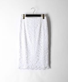 GRACE CONTINENTAL / グレースコンチネンタル ミニ・ひざ丈スカート | スパンレーススカート