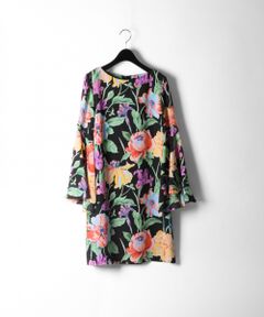 GRACE CONTINENTAL / グレースコンチネンタル ミニ丈・ひざ丈ワンピース | マルチフラワーワンピース