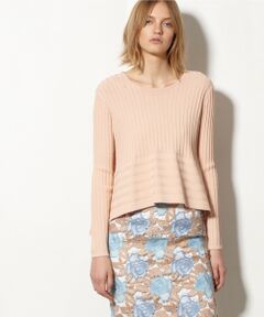 GRACE CONTINENTAL / グレースコンチネンタル ニット・セーター | イレギュラーヘムニットトップ