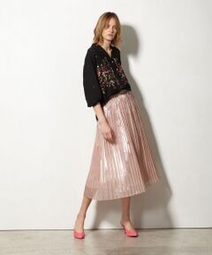 GRACE CONTINENTAL / グレースコンチネンタル シャツ・ブラウス | マルチフラワーヤーンブラウス