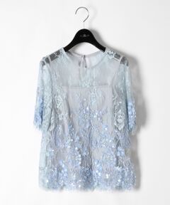 GRACE CONTINENTAL / グレースコンチネンタル Tシャツ | レース刺繍トップ
