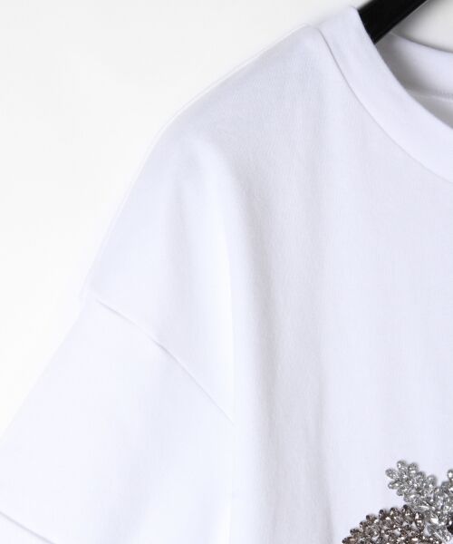 GRACE CONTINENTAL / グレースコンチネンタル Tシャツ | パーム刺繍Tシャツ | 詳細4
