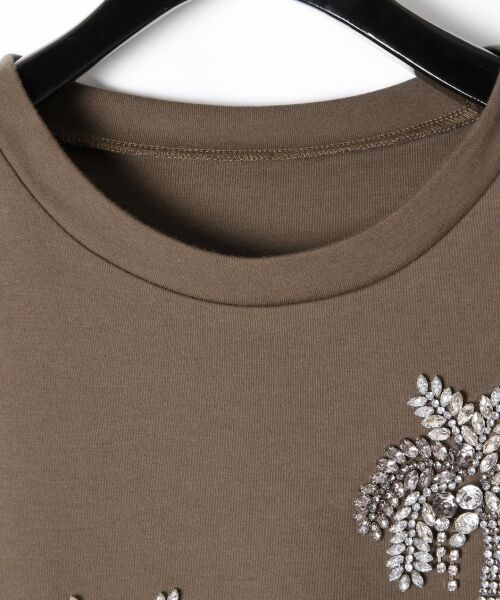 GRACE CONTINENTAL / グレースコンチネンタル Tシャツ | パーム刺繍Tシャツ | 詳細7