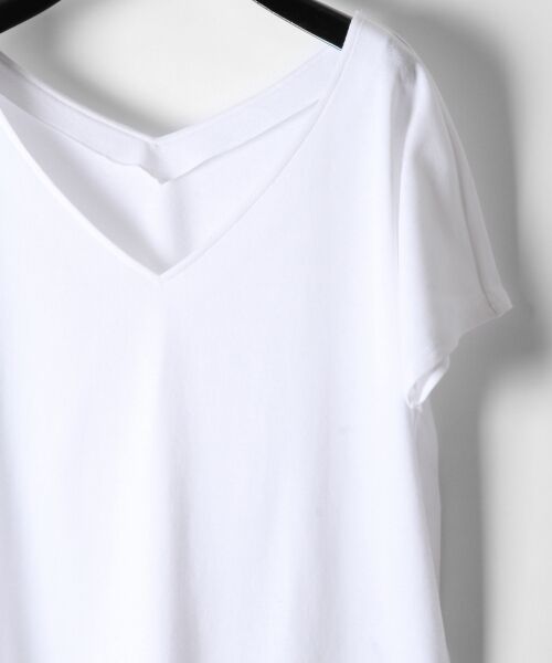 GRACE CONTINENTAL / グレースコンチネンタル Tシャツ | Vネックルーズトップ | 詳細4