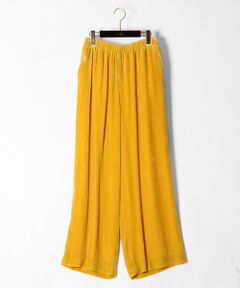 GRACE CONTINENTAL / グレースコンチネンタル その他パンツ | シルクベルベットパンツ