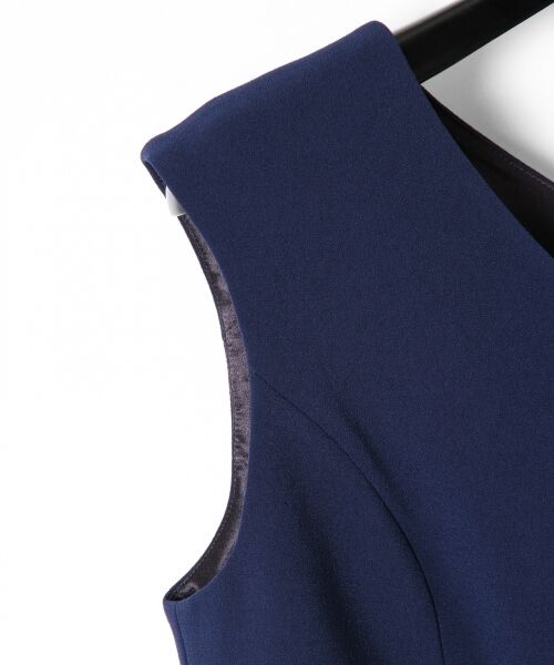 GRACE CONTINENTAL / グレースコンチネンタル ドレス | バイカラーフラワー刺繍ワンピース | 詳細6