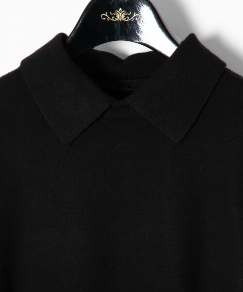 GRACE CONTINENTAL / グレースコンチネンタル ニット・セーター | 衿付ニットトップ | 詳細9