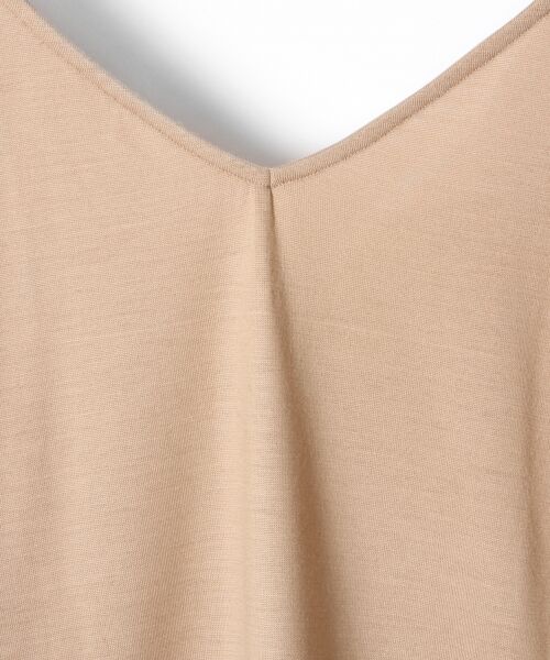 GRACE CONTINENTAL / グレースコンチネンタル Tシャツ | Vネックジャージートップ | 詳細4