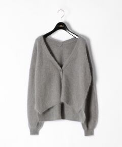 GRACE CONTINENTAL / グレースコンチネンタル カーディガン・ボレロ | アンゴラルーズVネックカーディガン