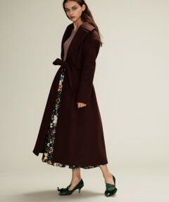 GRACE CONTINENTAL / グレースコンチネンタル その他アウター | ベルテッドガウンコート