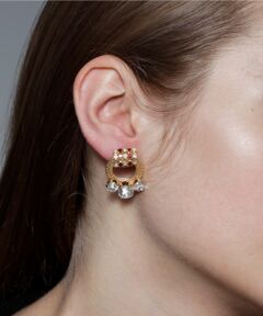 GRACE CONTINENTAL / グレースコンチネンタル ピアス・イヤリング | スネークサークルイヤークリップ