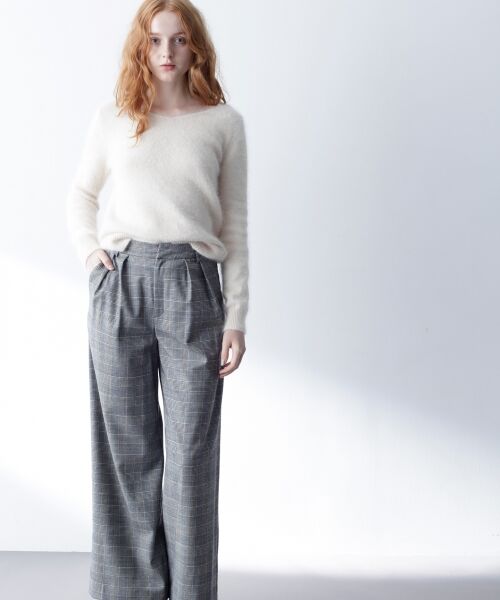 GRACE CONTINENTAL / グレースコンチネンタル ニット・セーター | アンゴラ混ニットトップ | 詳細2