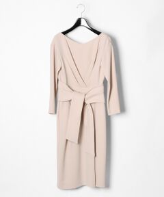 GRACE CONTINENTAL / グレースコンチネンタル ドレス | リボンドレープワンピース