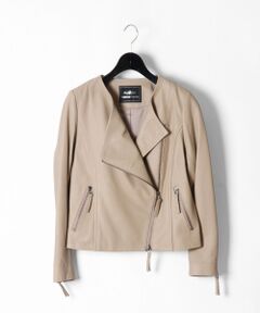 GRACE CONTINENTAL / グレースコンチネンタル レザーブルゾン・ジャケット | ラムライダースジャケット