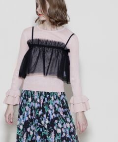 GRACE CONTINENTAL / グレースコンチネンタル ニット・セーター | リブニットトップ