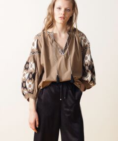 GRACE CONTINENTAL / グレースコンチネンタル シャツ・ブラウス | キカ刺繍トップ