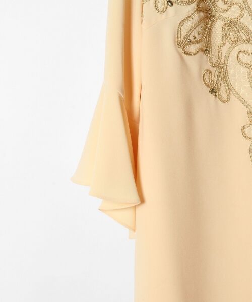 GRACE CONTINENTAL / グレースコンチネンタル ドレス | フレア袖刺繍ワンピース | 詳細3