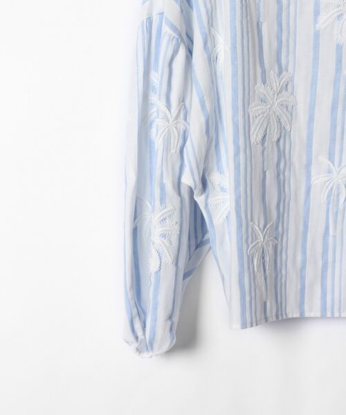 GRACE CONTINENTAL / グレースコンチネンタル Tシャツ | パーム刺繍トップ | 詳細7