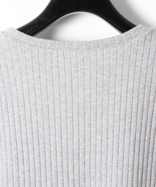 GRACE CONTINENTAL / グレースコンチネンタル Tシャツ | 針抜きフライス五分袖トップ | 詳細13