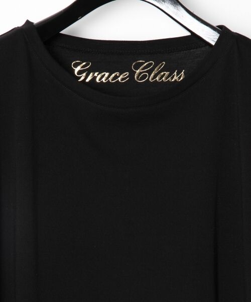 GRACE CONTINENTAL / グレースコンチネンタル Tシャツ | ドルマンシルケットTシャツ | 詳細6