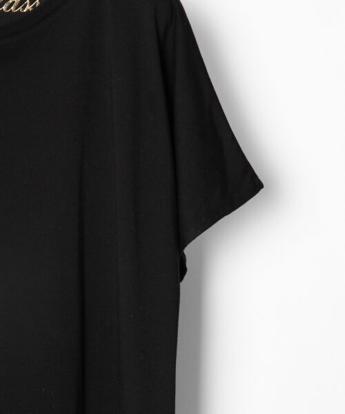 GRACE CONTINENTAL / グレースコンチネンタル Tシャツ | ドルマンシルケットTシャツ | 詳細7