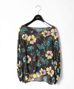 GRACE CONTINENTAL / グレースコンチネンタル Tシャツ | ハイビスカスプリントトップ