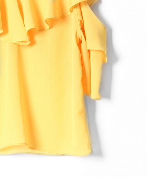 GRACE CONTINENTAL / グレースコンチネンタル Tシャツ | フリルオフショルトップ | 詳細8