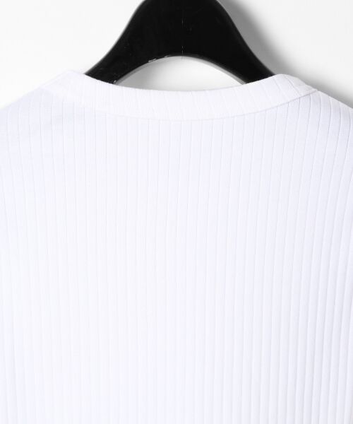 GRACE CONTINENTAL / グレースコンチネンタル Tシャツ | リブカット7分袖トップ | 詳細3