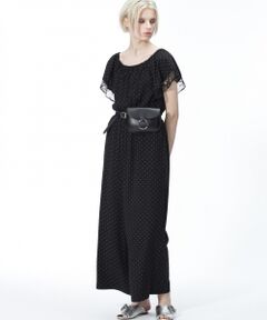 GRACE CONTINENTAL / グレースコンチネンタル サロペット・オールインワン | ドットプリントサロペット