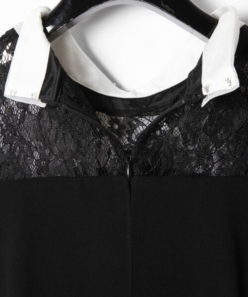 GRACE CONTINENTAL / グレースコンチネンタル ドレス | オーガン刺繍衿ワンピース | 詳細20