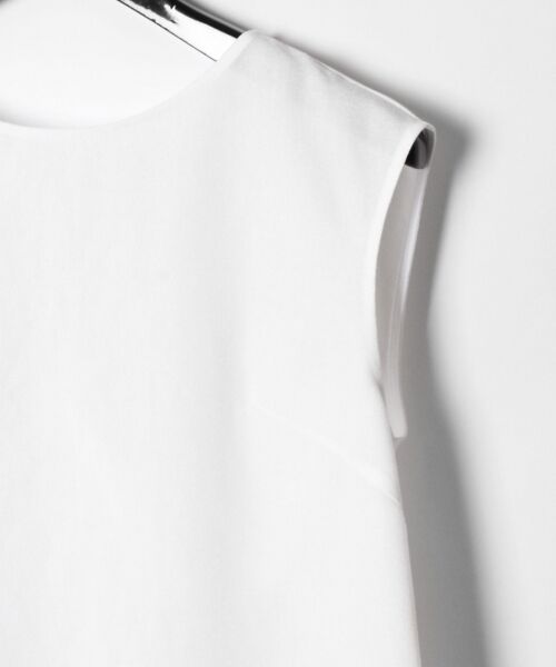 GRACE CONTINENTAL / グレースコンチネンタル Tシャツ | バックドレープノースリーブ | 詳細1