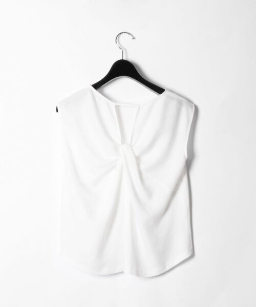 GRACE CONTINENTAL / グレースコンチネンタル Tシャツ | バックドレープノースリーブ | 詳細5