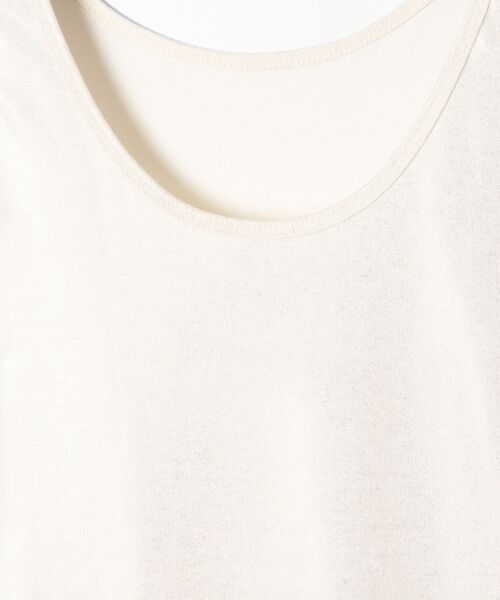 GRACE CONTINENTAL / グレースコンチネンタル Tシャツ | 箔スムースノースリーブ | 詳細1