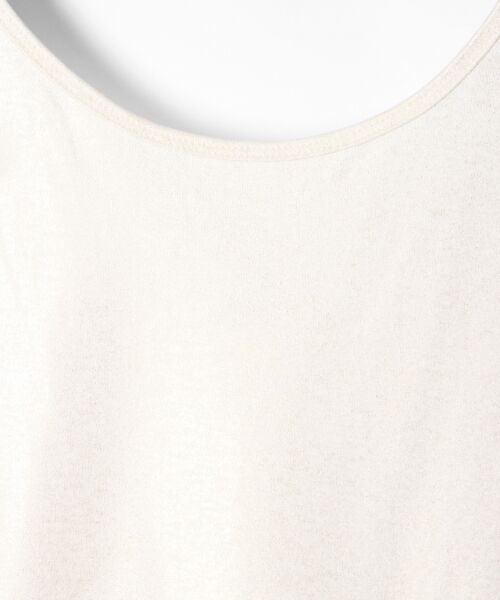 GRACE CONTINENTAL / グレースコンチネンタル Tシャツ | 箔スムースノースリーブ | 詳細5