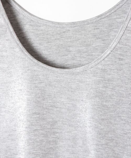 GRACE CONTINENTAL / グレースコンチネンタル Tシャツ | 箔スムースノースリーブ | 詳細9