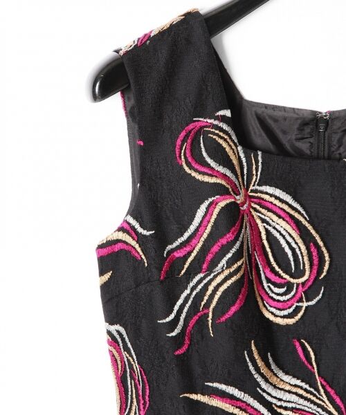 GRACE CONTINENTAL / グレースコンチネンタル ドレス | リボンチュール刺繍ワンピース | 詳細9
