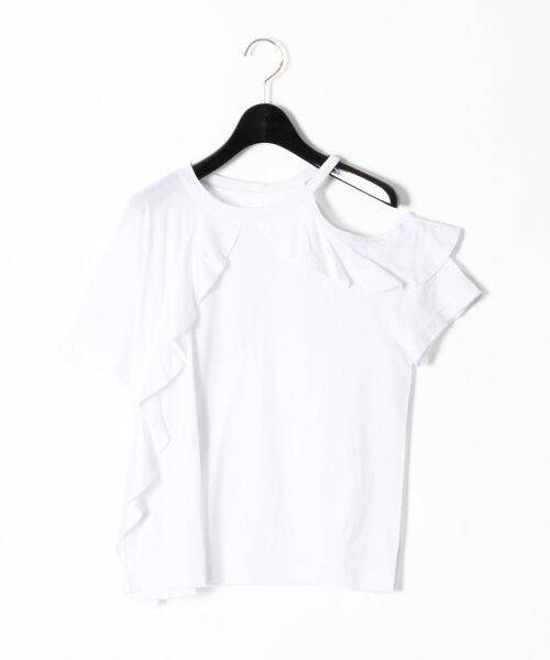 GRACE CONTINENTAL / グレースコンチネンタル Tシャツ | イレギュラーショルダートップ | 詳細3