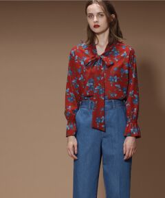 GRACE CONTINENTAL / グレースコンチネンタル トップス | スモールフラワーブラウス