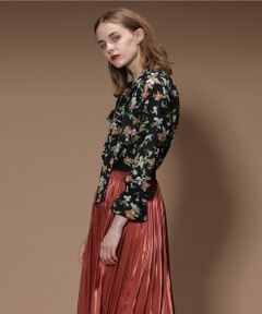 GRACE CONTINENTAL / グレースコンチネンタル トップス | スモールフラワーブラウス