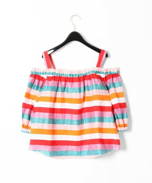 GRACE CONTINENTAL / グレースコンチネンタル シャツ・ブラウス | マルチボーダーリネントップ | 詳細11