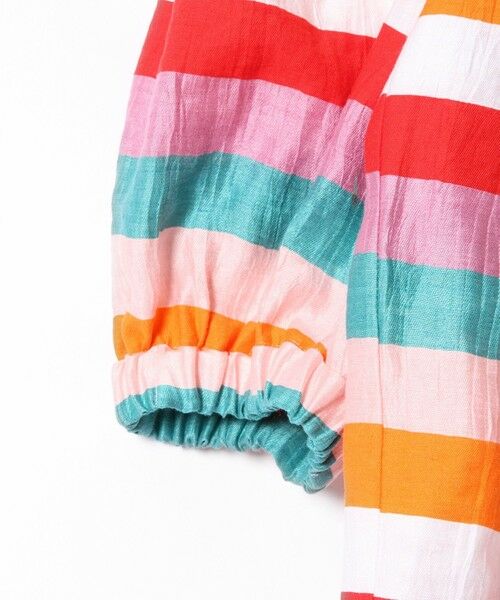 GRACE CONTINENTAL / グレースコンチネンタル シャツ・ブラウス | マルチボーダーリネントップ | 詳細6