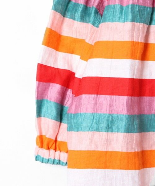 GRACE CONTINENTAL / グレースコンチネンタル シャツ・ブラウス | マルチボーダーリネントップ | 詳細9