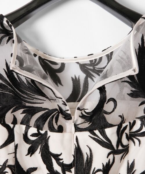 GRACE CONTINENTAL / グレースコンチネンタル ドレス | フェザーチュール刺繍ワンピース | 詳細8